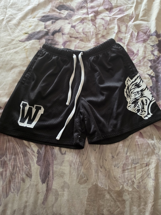 Darc Sport Other - Darc Sport Shorts Men’s Small Black Mesh Wolves Limited Edition Preowned